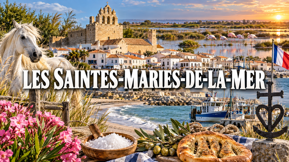 M2313 Magnet ville de France Les Saintes-Maries-de-la-Mer