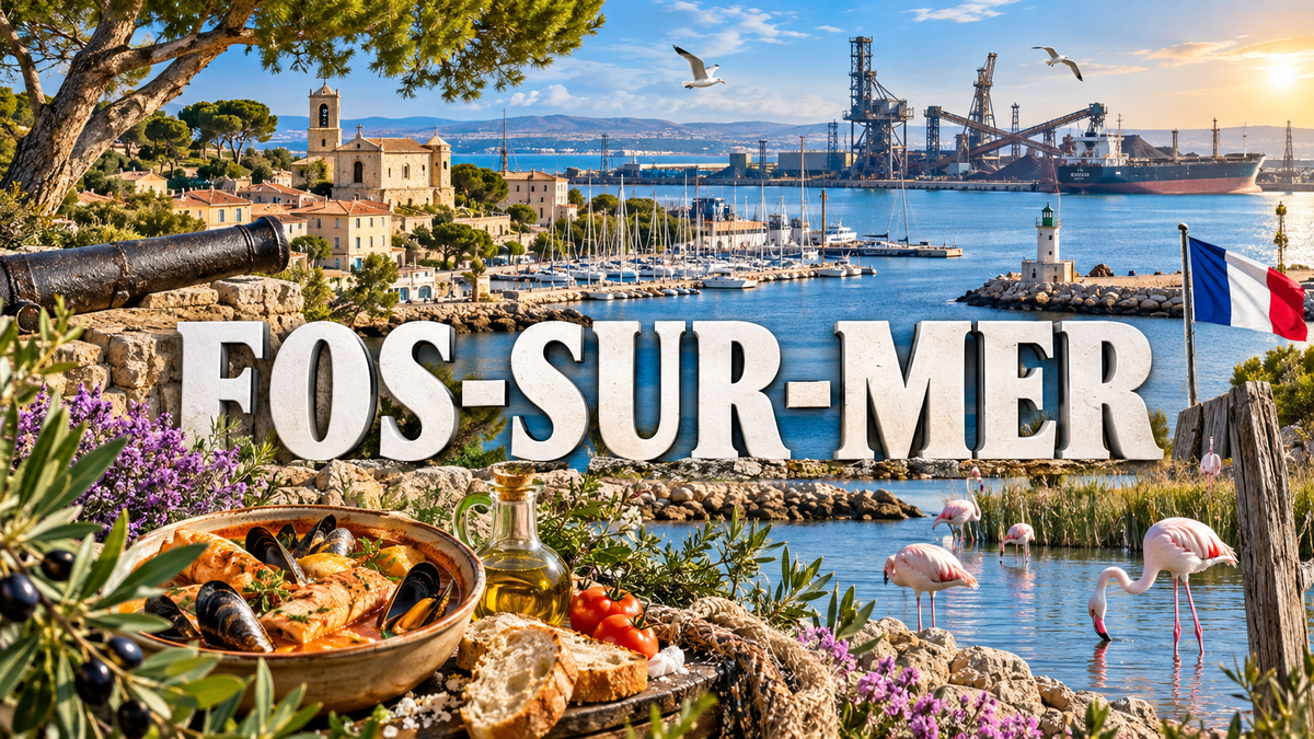 M2314 Magnet ville de France Fos-sur-Mer