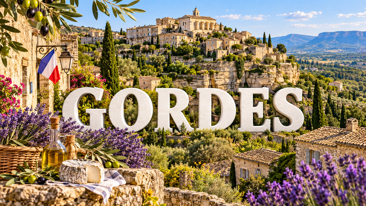 M2322 Magnet ville de France Gordes