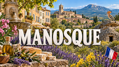 M2326 Magnet ville de France Manosque
