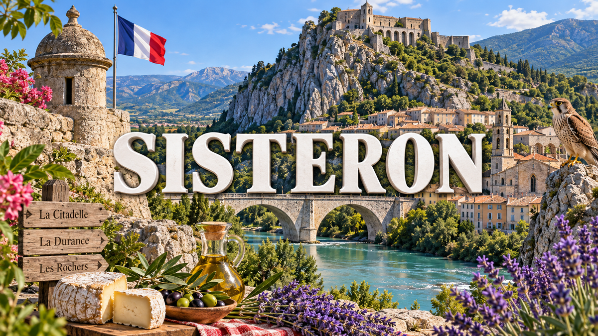 M2327 Magnet ville de France Sisteron
