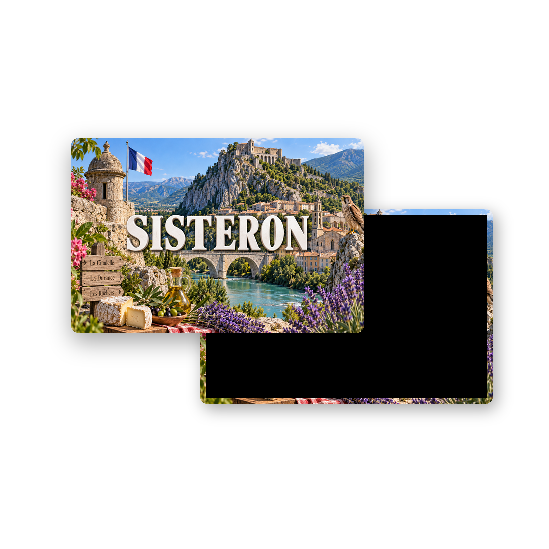M2327 Magnet ville de France Sisteron