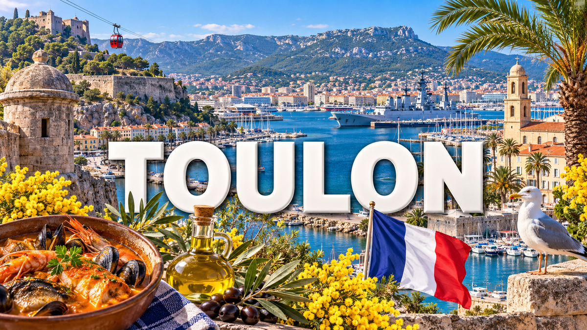 M2328 Magnet ville de France Toulon
