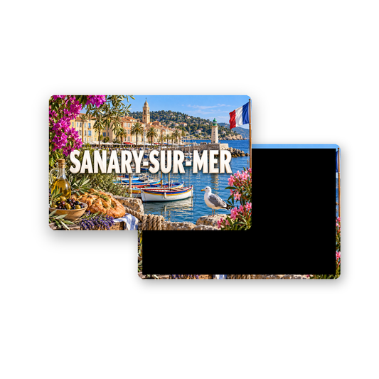M2331 Magnet ville de France Sanary-sur-Mer