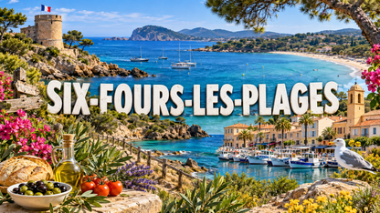 M2332 Magnet ville de France Six-Fours-les-Plages