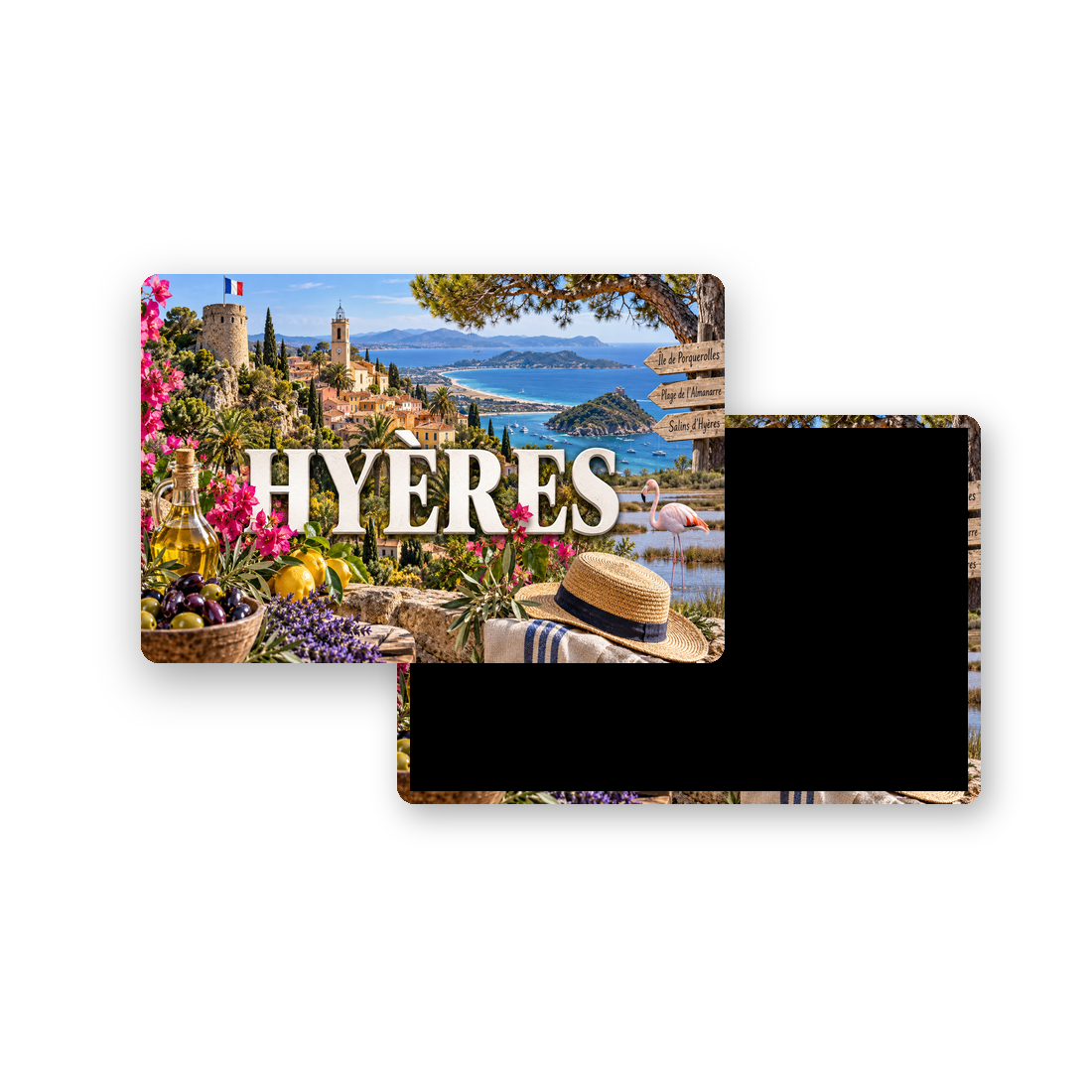 M2334 Magnet ville de France Hyères