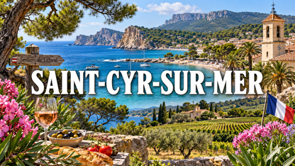 M2337 Magnet ville de France Saint-Cyr-sur-Mer
