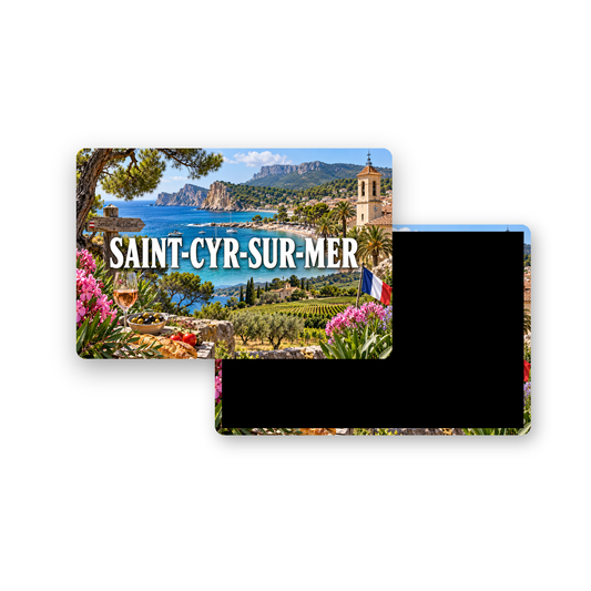 M2337 Magnet ville de France Saint-Cyr-sur-Mer
