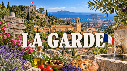 M2338 Magnet ville de France La Garde