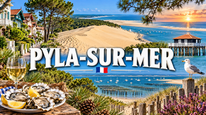 M2342 Magnet ville de France Pyla-sur-Mer