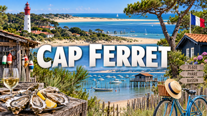 M2344 Magnet ville de France Cap Ferret