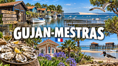 M2346 Magnet ville de France Gujan-Mestras