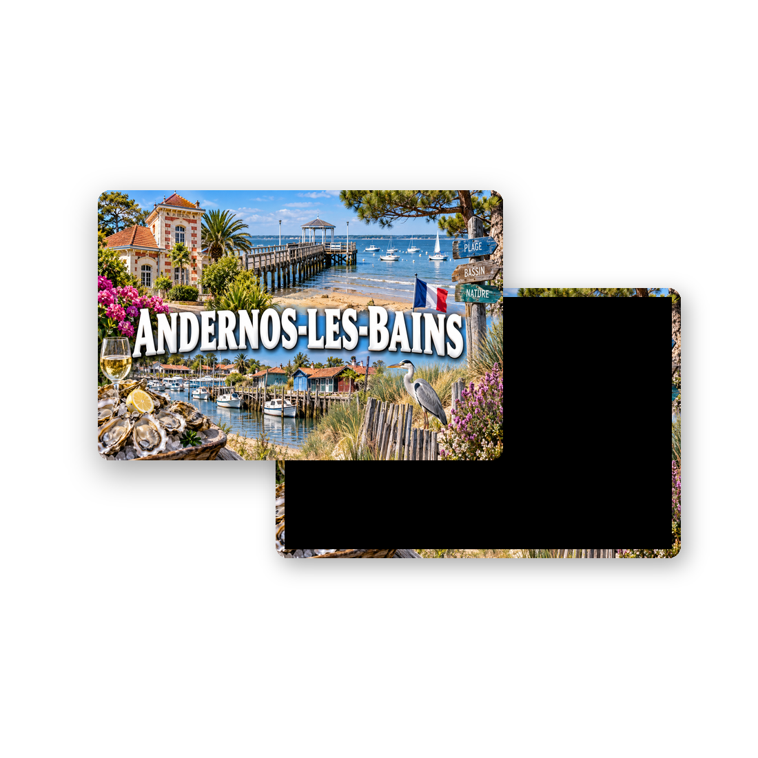 M2347 Magnet ville de France Andernos-les-Bains
