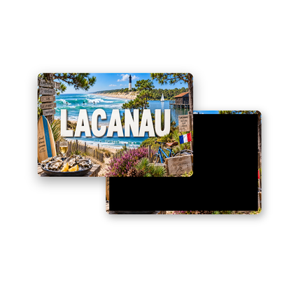 M2352 Magnet ville de France Lacanau