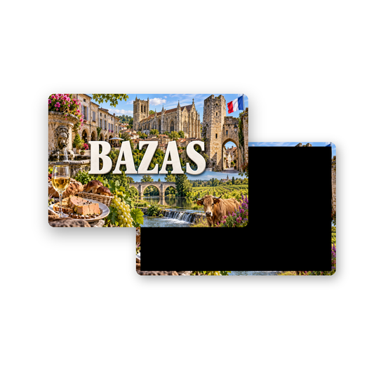 M2359 Magnet ville de France Bazas