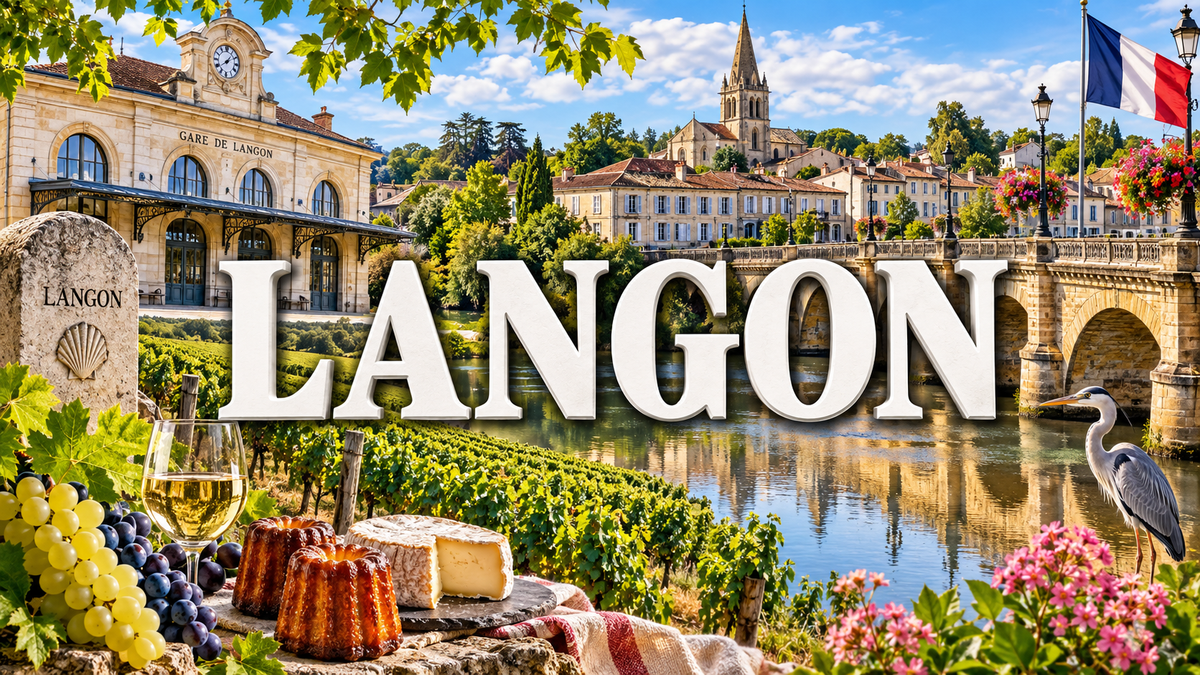M2361 Magnet ville de France Langon