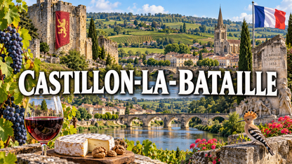M2363 Magnet ville de France Castillon-la-Bataille