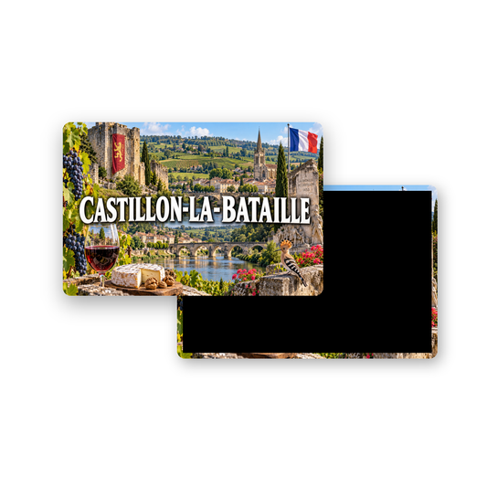 M2363 Magnet ville de France Castillon-la-Bataille