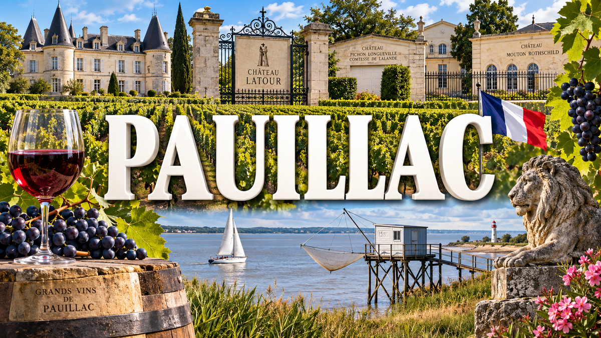 M2364 Magnet ville de France Pauillac