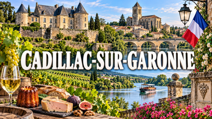 M2367 Magnet ville de France Cadillac-sur-Garonne