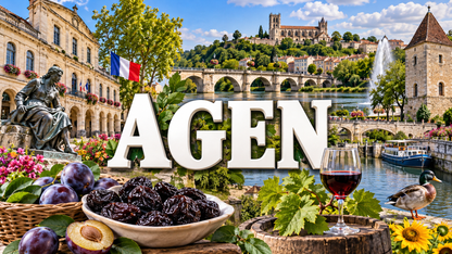 M2368 Magnet ville de France Agen