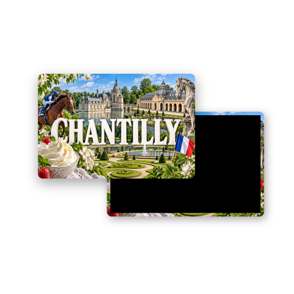M2384 Magnet ville de France Chantilly
