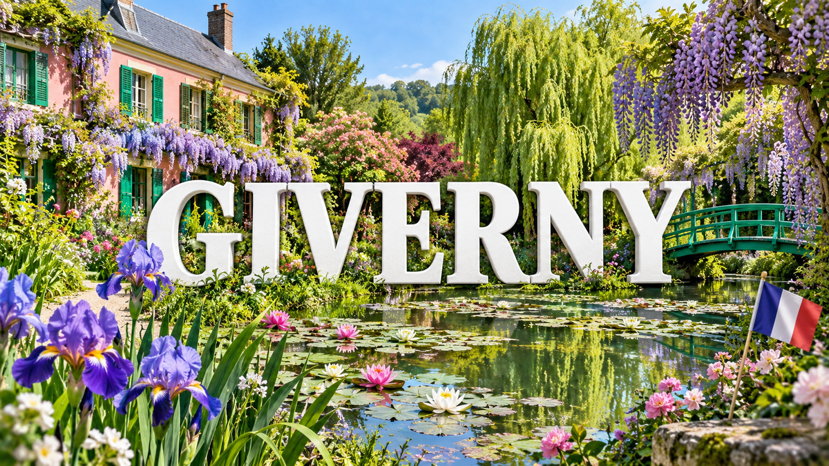 M2388 Magnet ville de France Giverny