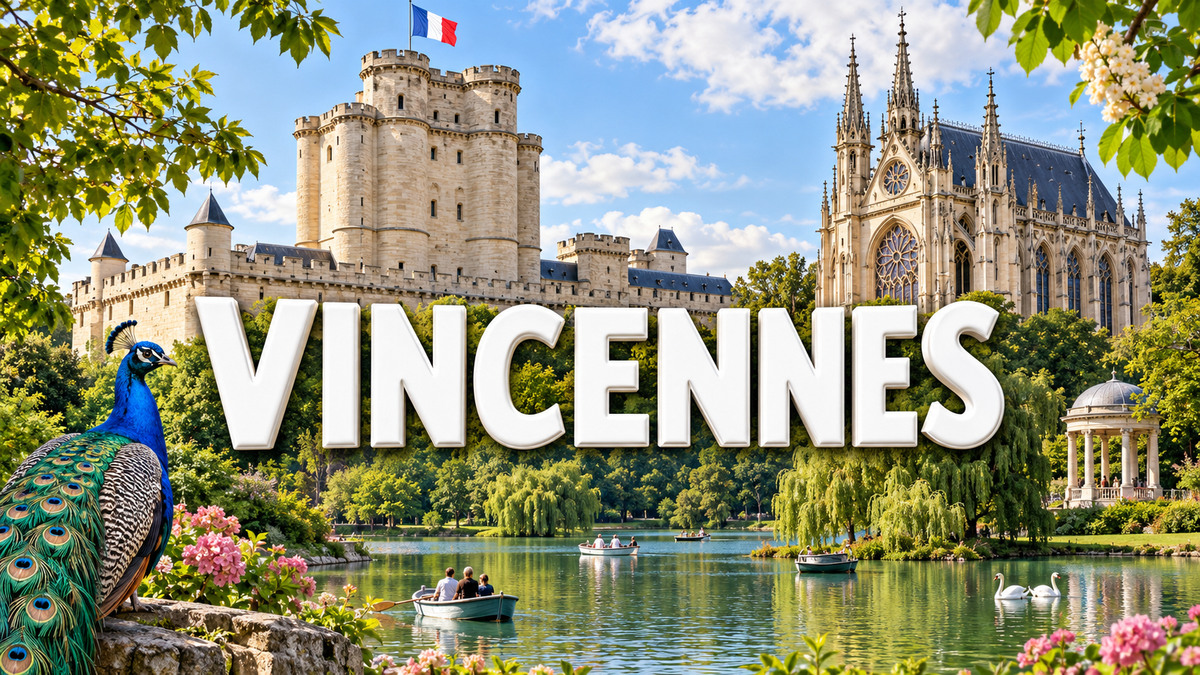 M2390 Magnet ville de France Vincennes