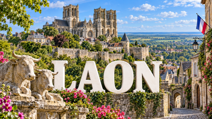 M2407 Magnet ville de France Laon