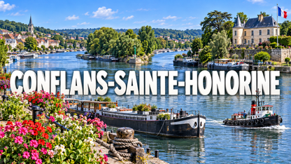 M2410 Magnet ville de France Conflans-Sainte-Honorine