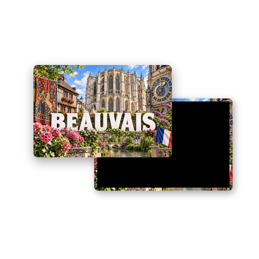 M2412 Magnet ville de France Beauvais