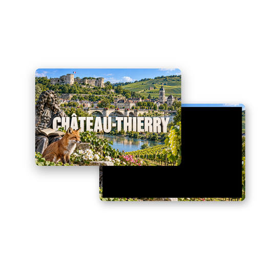 M2413 Magnet ville de France Château-Thierry