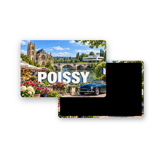 M2414 Magnet ville de France Poissy