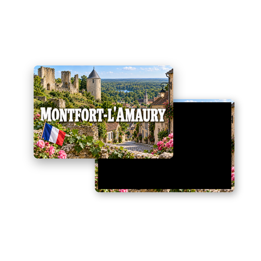 M2418 Magnet ville de France Montfort-l'Amaury