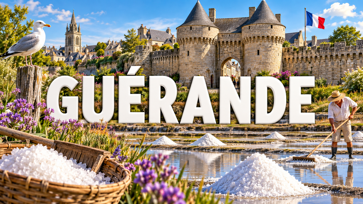 M2420 Magnet ville de France Guérande