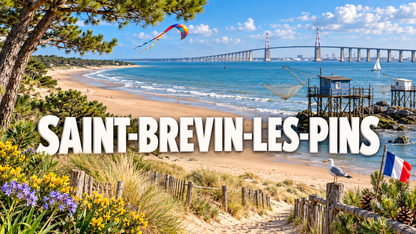 M2427 Magnet ville de France Saint-Brevin-les-Pins