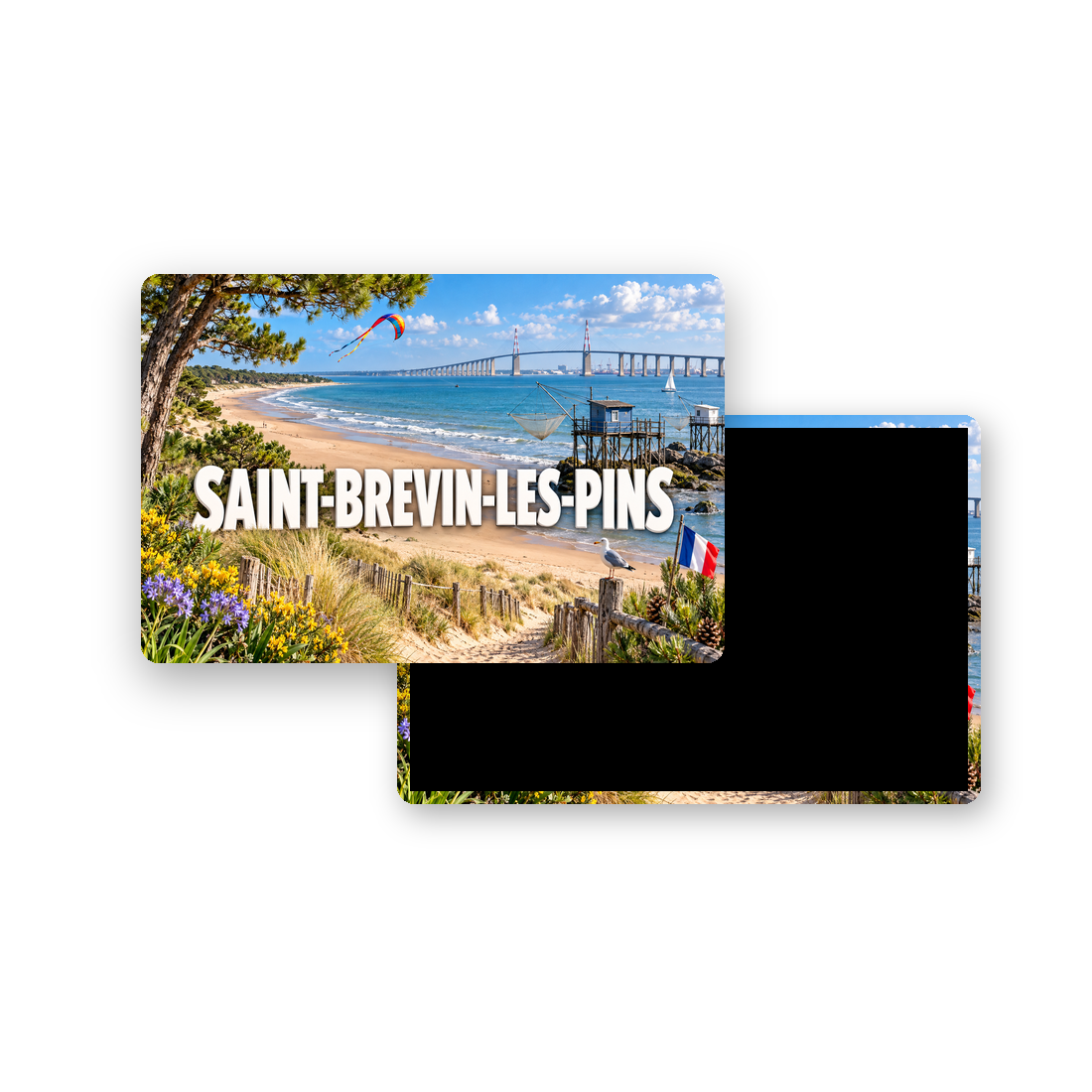 M2427 Magnet ville de France Saint-Brevin-les-Pins