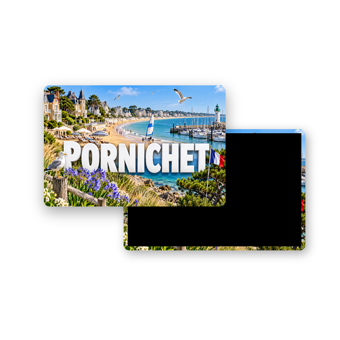 M2428 Magnet ville de France Pornichet