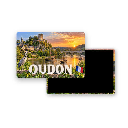 M2438 Magnet ville de France Oudon