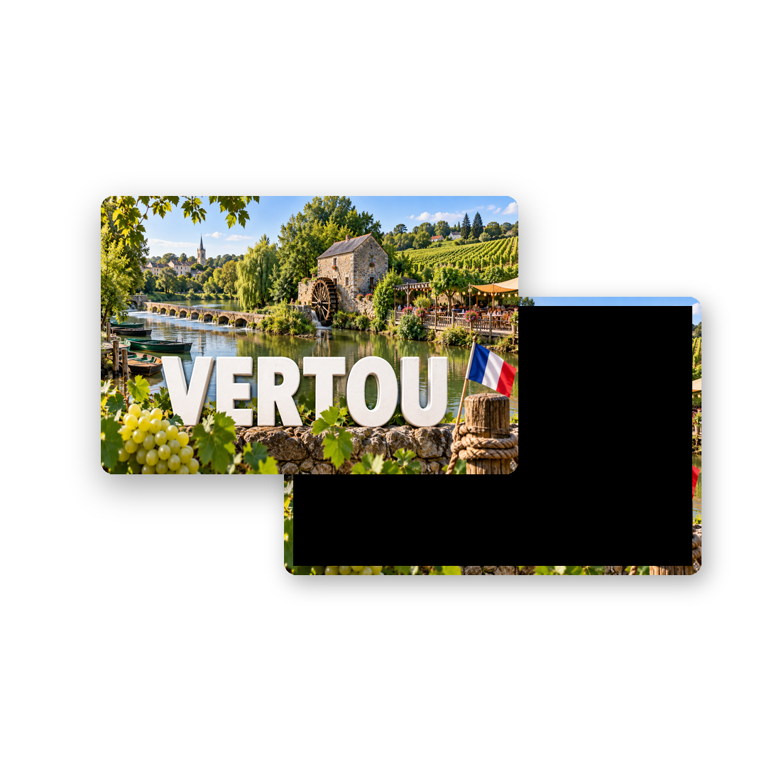 M2439 Magnet ville de France Vertou