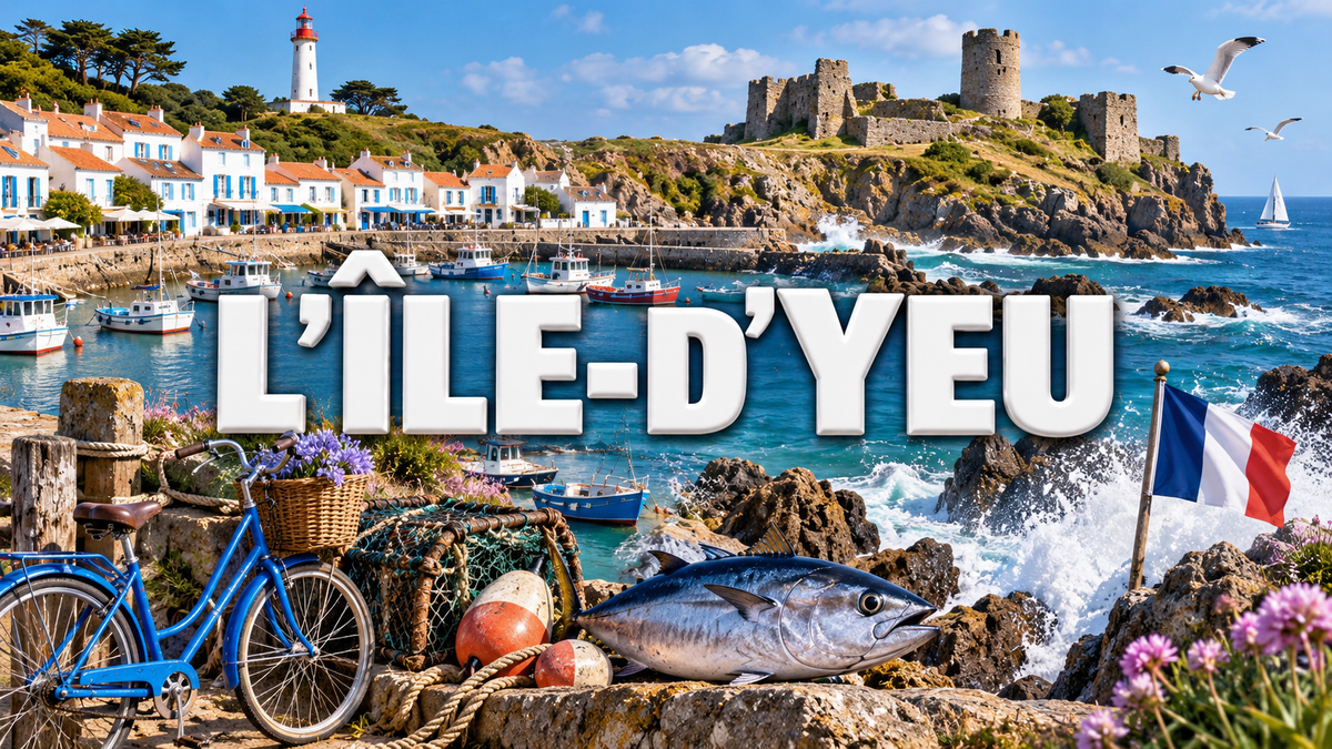 M2446 Magnet ville de France L'Île-d'Yeu