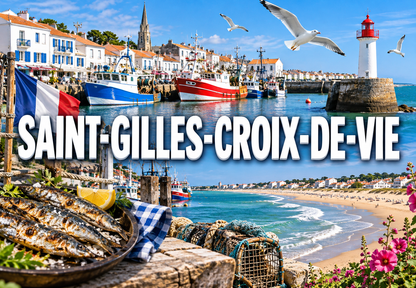 M2448 Magnet ville de France Saint-Gilles-Croix-de-Vie