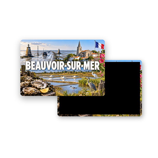 M2452 Magnet ville de France Beauvoir-sur-Mer