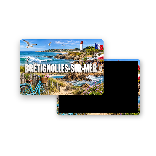 M2455 Magnet ville de France Brétignolles-sur-Mer