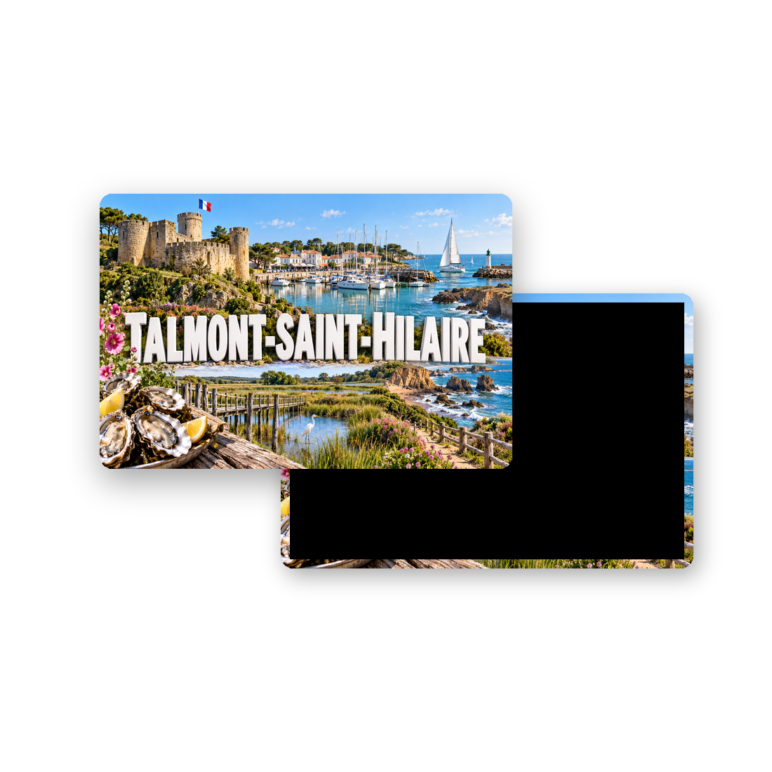 M2458 Magnet ville de France Talmont-Saint-Hilaire