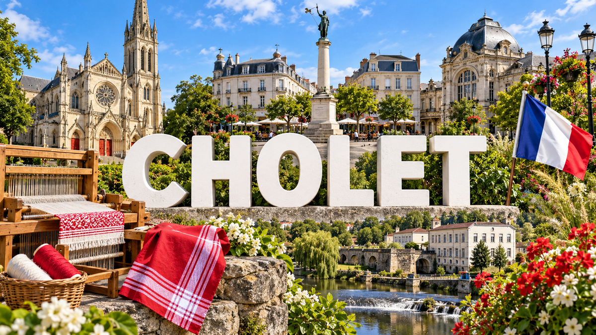 M2459 Magnet ville de France Cholet