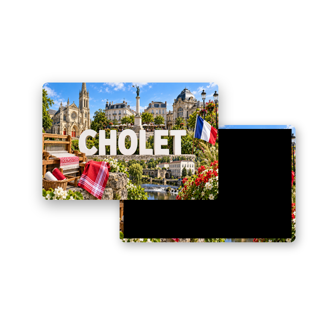 M2459 Magnet ville de France Cholet