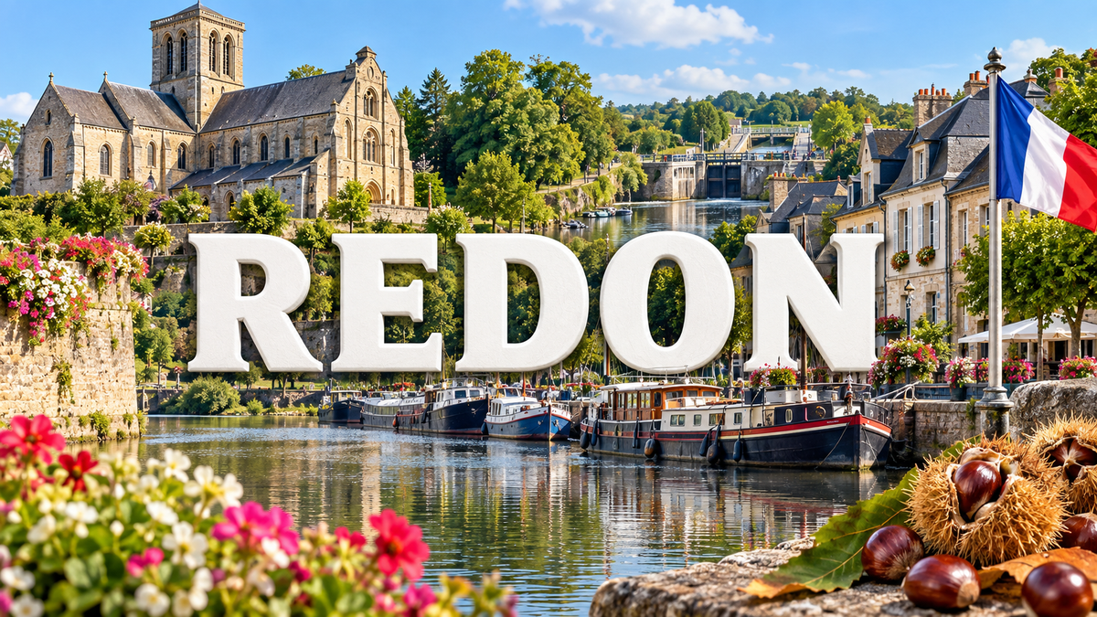 M2462 Magnet ville de France Redon