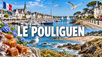 M2463 Magnet ville de France Le Pouliguen