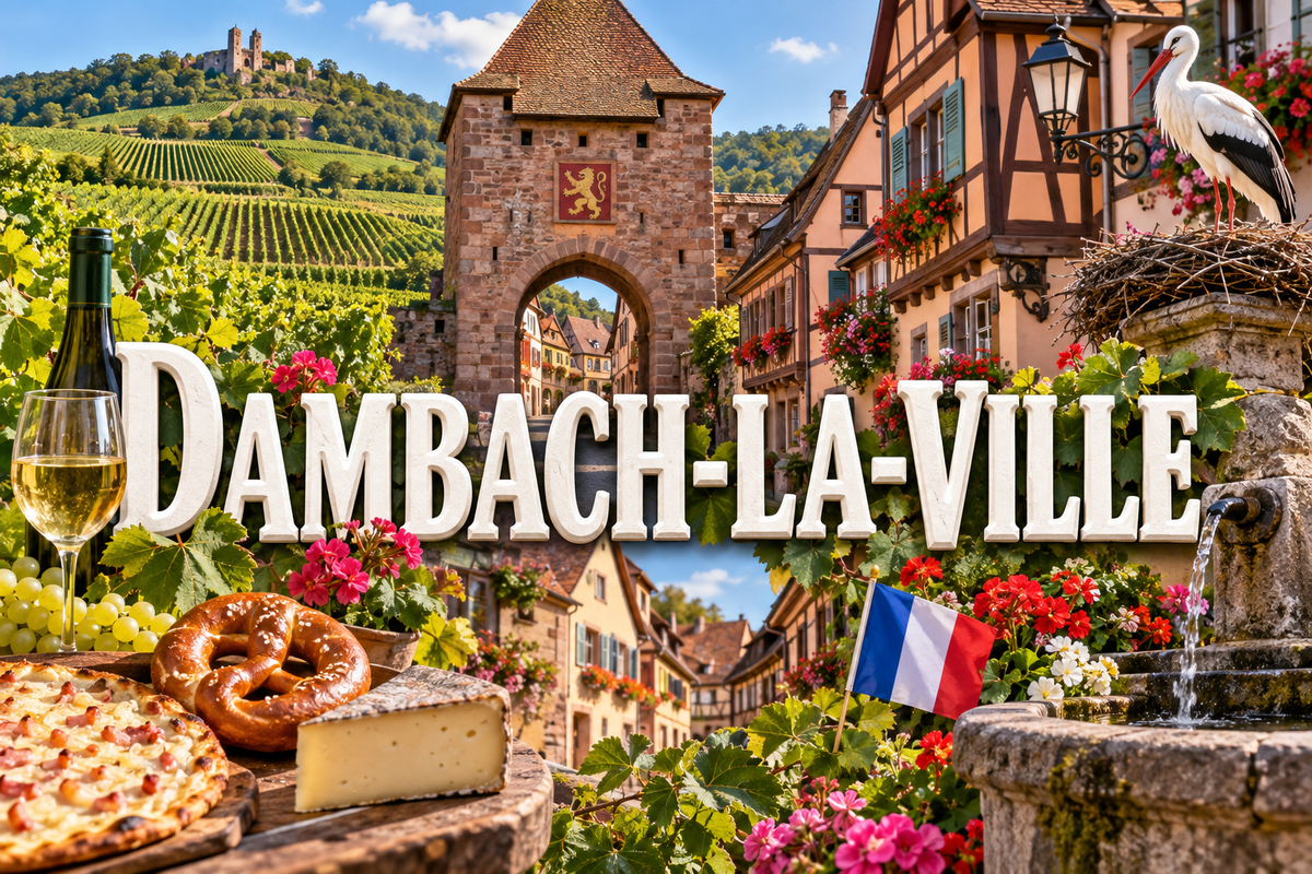 M2475 Magnet ville de France Dambach-la-Ville